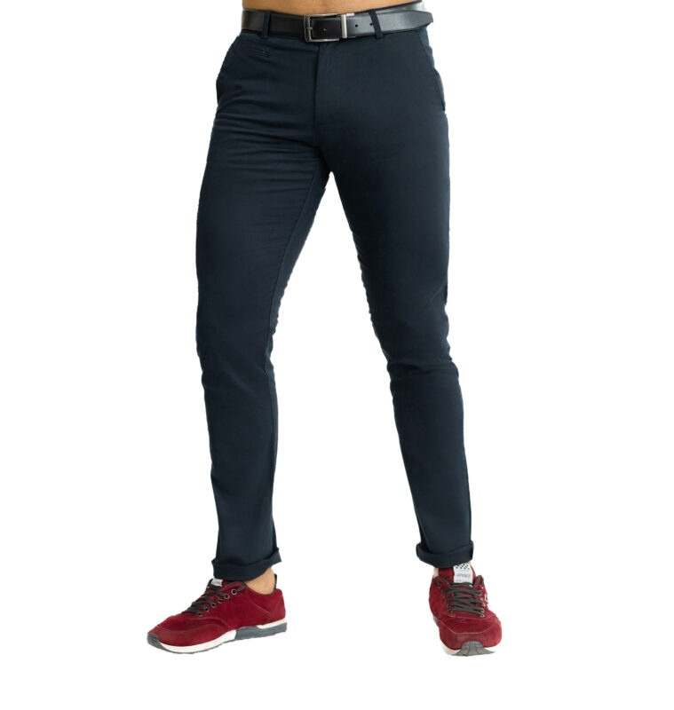 Dark Blue colour cotton trouser