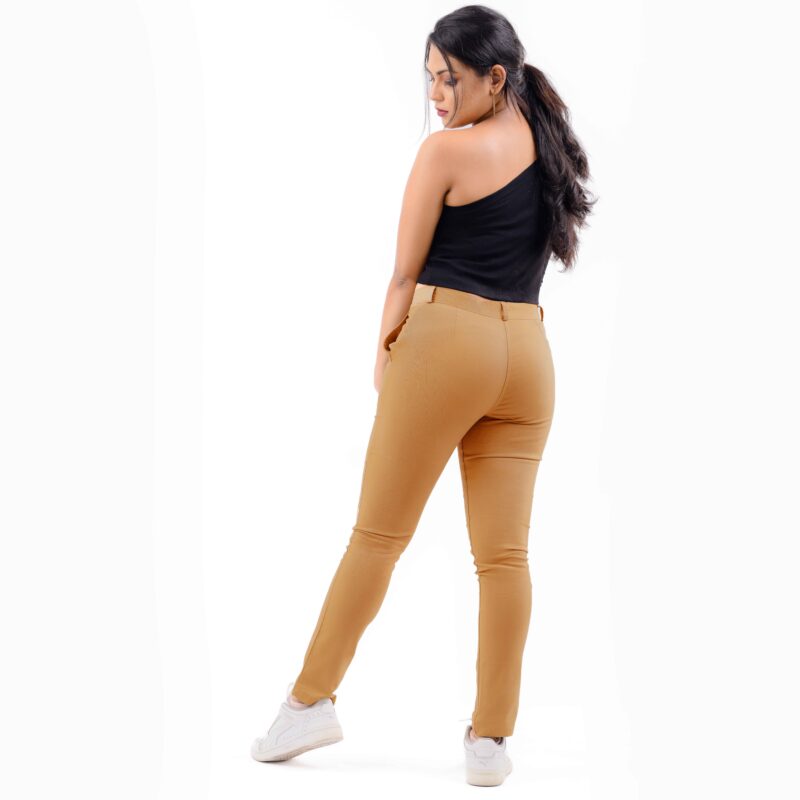 Brown colour Ladies Cotton trouser